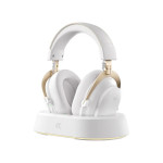 Геймерська Бездротова Гарнітура Навушники MCHOSE V9 Turbo+ Білі