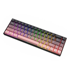 Ajazz AK680 Игровая механическая клавиатура 60% RGB Подсветка, горячая замена Красный переключатель
