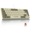 Ajazz AK680 Игровая Механическая Клавиатура 60% RGB Подсветка, Hot-Swap, Бело-Серая