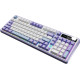 Ajazz AK980 Безпровідна Клавіатура RGB підсвітка HotSwap, Голуба