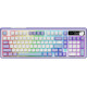 Ajazz AK980 Безпровідна Клавіатура RGB підсвітка HotSwap, Голуба