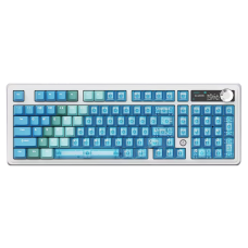 Ігрова Механічна Клавіатура Ajazz AK980 V2 Pro Бездротова Прозора