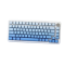 Ajazz AK820 Max Plus Беспроводная 75% Клавиатура RGB подсветка HotSwap, Голубая