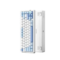 Механічна Бездротова Клавіатура MCHOSE G75 v2 10000 mAh Біло-Блакитна