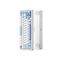 Механічна Бездротова Клавіатура MCHOSE G75 v2 10000 mAh Біло-Блакитна