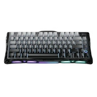 Механічна Бездротова Клавіатура Gravastar Mercury K1 gasket 75% Stealth Black