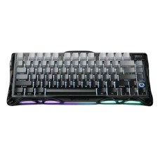 Механічна Бездротова Клавіатура Gravastar Mercury K1 gasket 75% Stealth Black