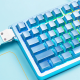 Игровая Магнитная Клавиатура IYX POLAR75 Ace 8000 HZ Голубой Металлик