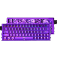 Магнитная Игровая Клавиатура Irok MG63 Metal 8K, Фиолетовая