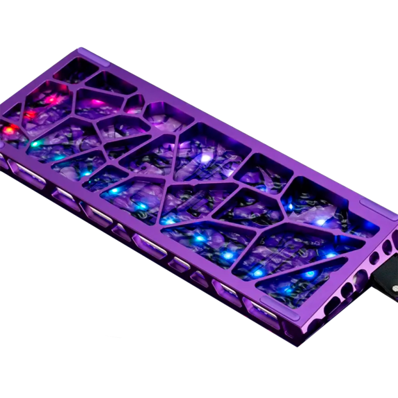 Магнітна Ігрова Клавіатура Irok MG63 Metal 8K, Фіолетова