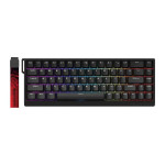 Ігрова Магнітна Клавіатура Madlions MAD 68HE RGB 8000 HZ Чорна