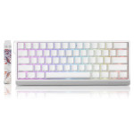 Игровая Магнитная Клавиатура Madlions MAD 60HE RGB 8000 HZ Белая