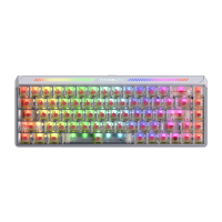 Магнітна Клавіатура MADLIONS TITAN68 Turbo 65% RT 512К Біла Прозора