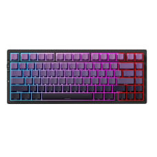 Геймерська Клавіатура Mchose G75 Pro Безпровідна Black/Purple Gradient