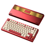 Механічна Алюмінієва Клавіатура PMO Wave 75 RGB Бездротова, Червона
