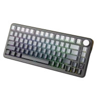 Геймерська Клавіатура Attack Shark X85 Pro Безпровідна Сіра