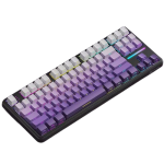Беспроводная Клавиатура Attack Shark X87 RGB подсветка HotSwap Roland Purple