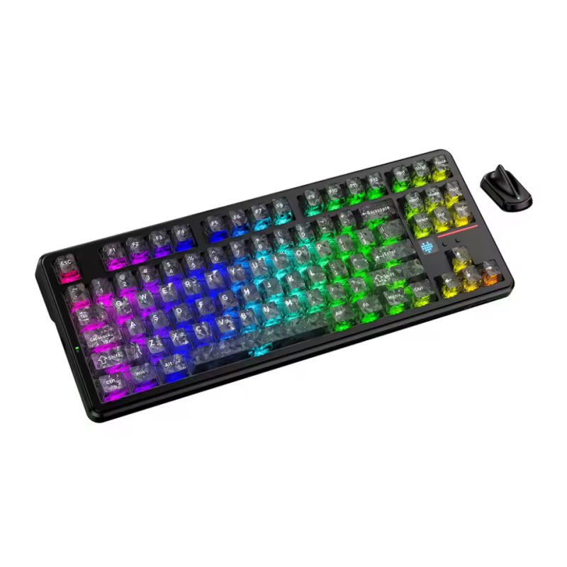 Механічна Бездротова Клавіатура Attack Shark X87 Ultra Carbon