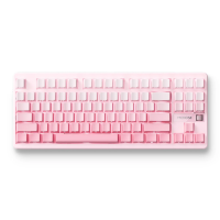 Геймерская клавиатура Mchose G87 Беспроводная Розовая