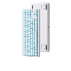 Геймерська Клавіатура Mchose G87 V2 Безпровідна Біла Топографічна