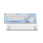 Механічна Бездротова Клавіатура MCHOSE G98 v2 10000 mAh Біло-Блакитна