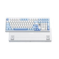 Механічна Бездротова Клавіатура MCHOSE G98 v2 10000 mAh Біло-Блакитна