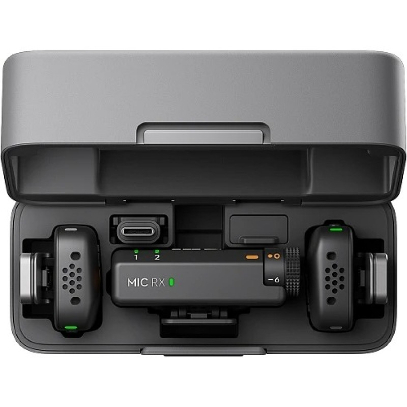 Микрофонная радиосистема DJI Mic Mini with 2 TX + 1 RX + Charging Case