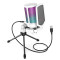 Микрофон Fifine A6V AMPLIGAME RGB White