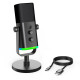Fifine AM8 XLR/USB Студийный микрофон с RGB-подсветкой Black