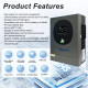 Гібридний Сонячний Інвертор Aninerel Pro 6.2  кВт 48V MPPT Wi-Fi Чиста Синусоїда