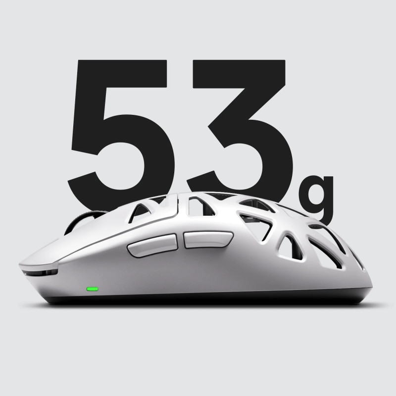 Миша Ігрова Бездротова MCHOSE A7X ULTRA 8K Білий