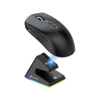 Attack Shark X6 Бездротова Ігрова Мишка із Зарядною Базою Чорна