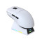 Ajazz AJ159 APEX Беспроводная Игровая Мышь PAW3950 400 мАч RGB Белая с Зарядной Станцией