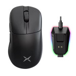 Миша ігрова бездротова Delux M500 Pro Black
