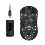 Ігрова Миша Attack Shark R5 Ultra Карбонова Бездротова PAW3950 Max Чорна