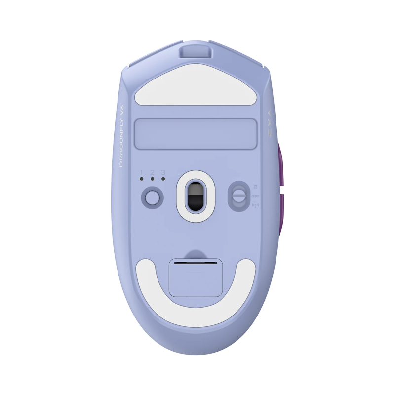 VGN VXE V3 Pro Бездротова Ігрова Миша PAW 3395-SE Фіолетова