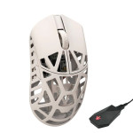 Мышь WLmouse BeastX MAX Игровая Беспроводная Бело-Молочная
