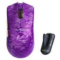 Игровая Мышь Attack Shark X11 Ultra Carbon Беспроводная PAW3950 Max Фиолетова
