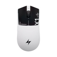 Миша Ігрова Бездротова ATK X1 Air Plus PAW3955 Master 50000 DPI Біло-Чорний
