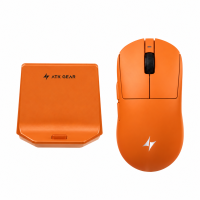 Миша Ігрова Бездротова ATK Dragonfly A9 NB Ultra+ Помаранчева