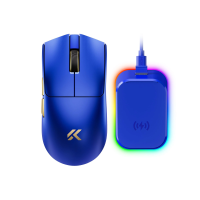 Ігрова Миша MCHOSE K7 V2 Ultra+ Бездротова з док станцією 50000 DPI Синя